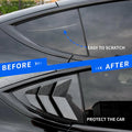 TESEVO Rear Side Window Louvers Cover Blinds for Model Y - Tesevo