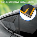 TESEVO Rear Side Window Louvers Cover Blinds for Model Y - Tesevo