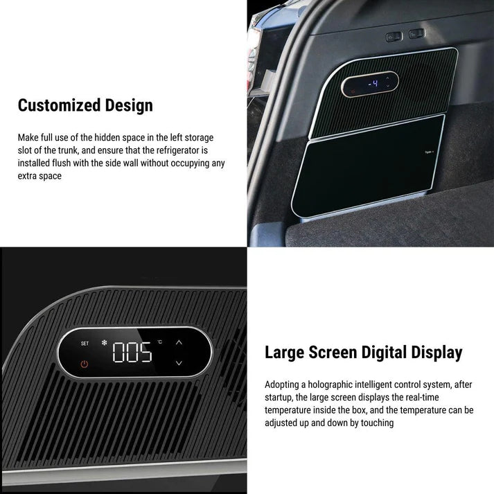 TESEVO Rear Trunk On - Board Refrigerator for Model Y 2020 - Present - Tesevo