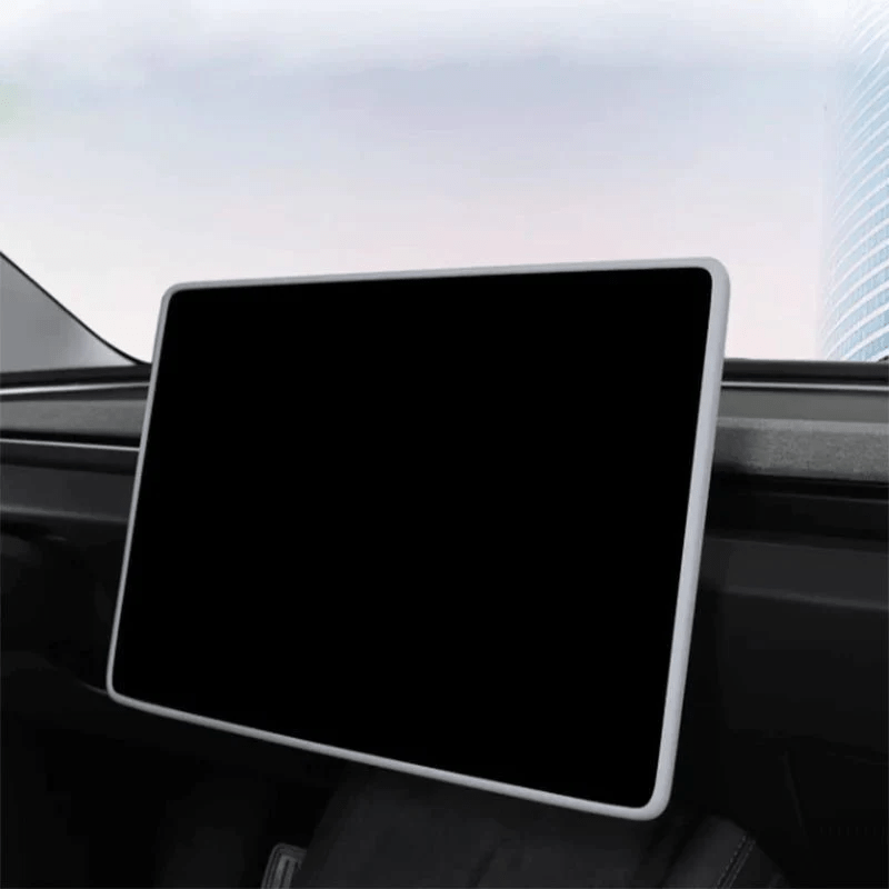 TESEVO Silicone Central Screen Protector Frame for Model 3 Highland - Tesevo