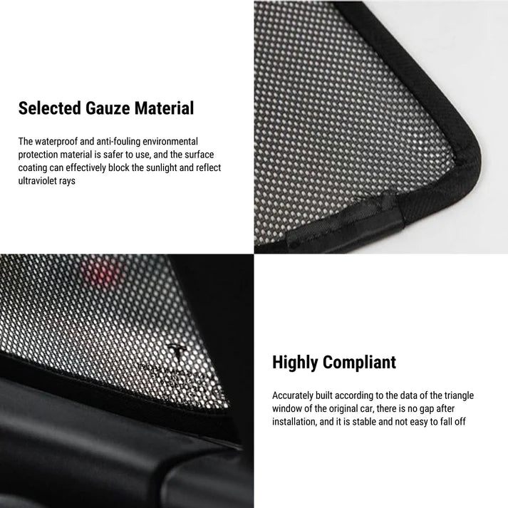 TESEVO Triangular Window Sunshade for Model Y 2020 - Present - Tesevo