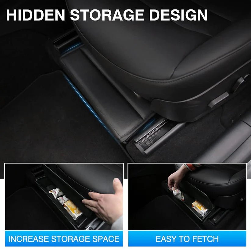 TESEVO Under Seat Storage Box for Model Y - Tesevo