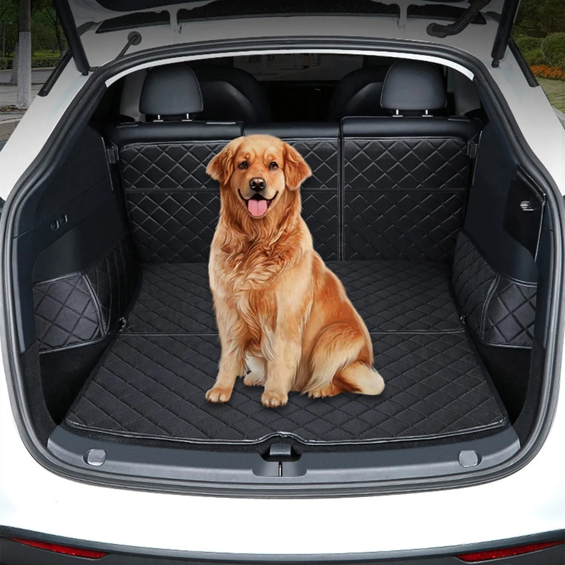 TESEVO Waterproof Rear Trunk Pet Mat for Model Y 2020 - Present - Tesevo