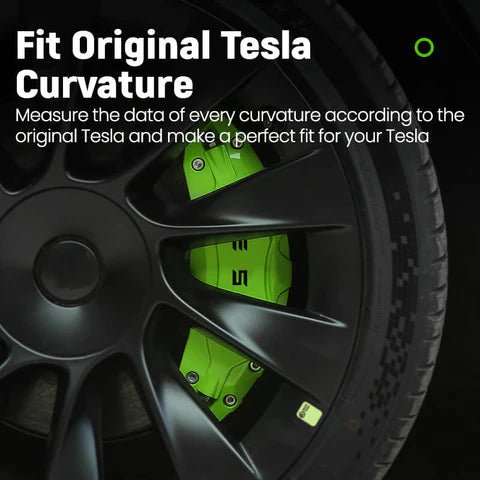 TESEVO Wheel Brake Caliper Covers for Tesla Model 3/Y - Tesevo