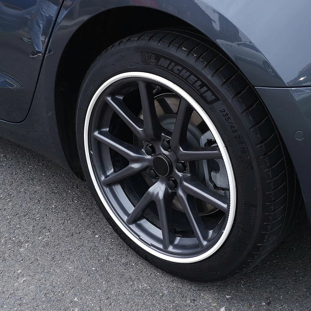 TESEVO Wheel Rim Protectors for Model 3/Y/S/X（5pcs） - Tesevo