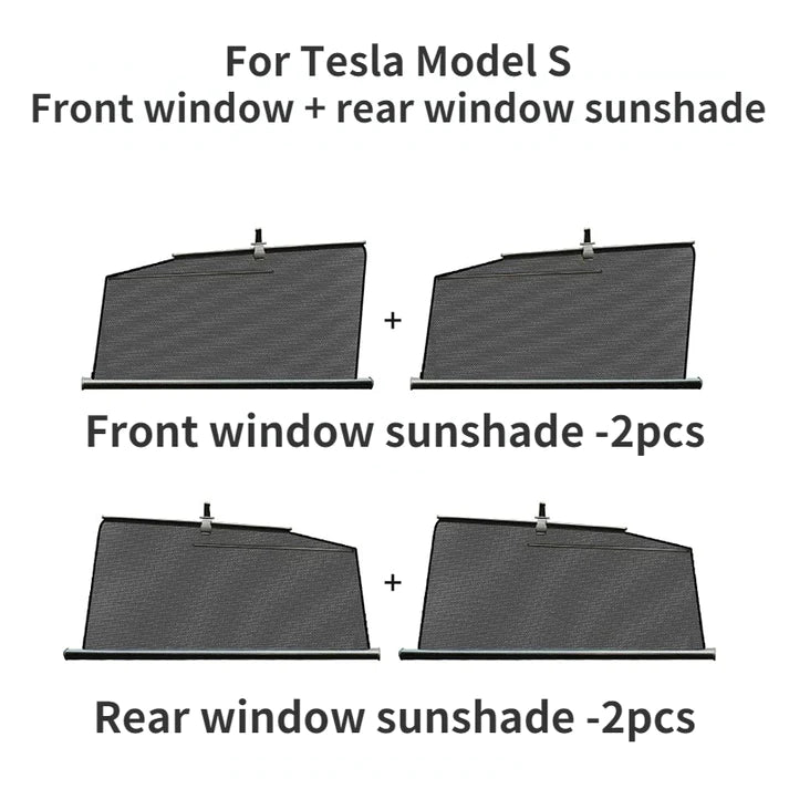 TESEVO Window Sunshade for Tesla Model S - Tesevo