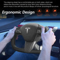 Tesevo Yoke Carbon Fiber Steering Wheel for Model 3 / Y【Style 34】 - Tesevo