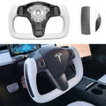 Tesevo Yoke Steering Wheel for Tesla Model 3/Y [Style 37] - Tesevo