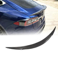 TESEVO Real Carbon Fiber Spoiler R-Style for Model S  -TESEVO