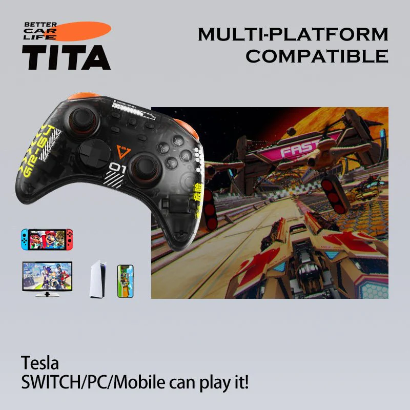 TITA Games - ALL-Round Wireless Gamepad for Model 3/Y/S/X - Tesevo